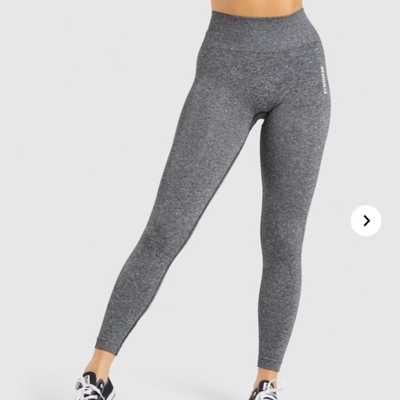 Gymshark Adapt Marl Seamless High Waisted Leggings Medium - Picture 1 of 5